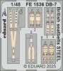 Eduard FE1536 DB-7 Boston III British seatbelts STEEL HONG KONG MODELS 1/48